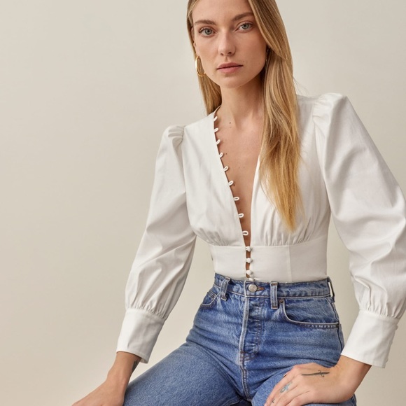 Reformation Tops - REFORMATION ART TOP